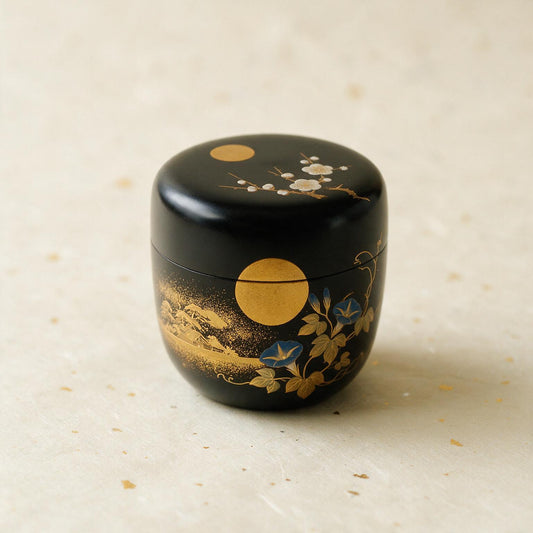 Natsume, a Japanese lacquered matcha tea caddy