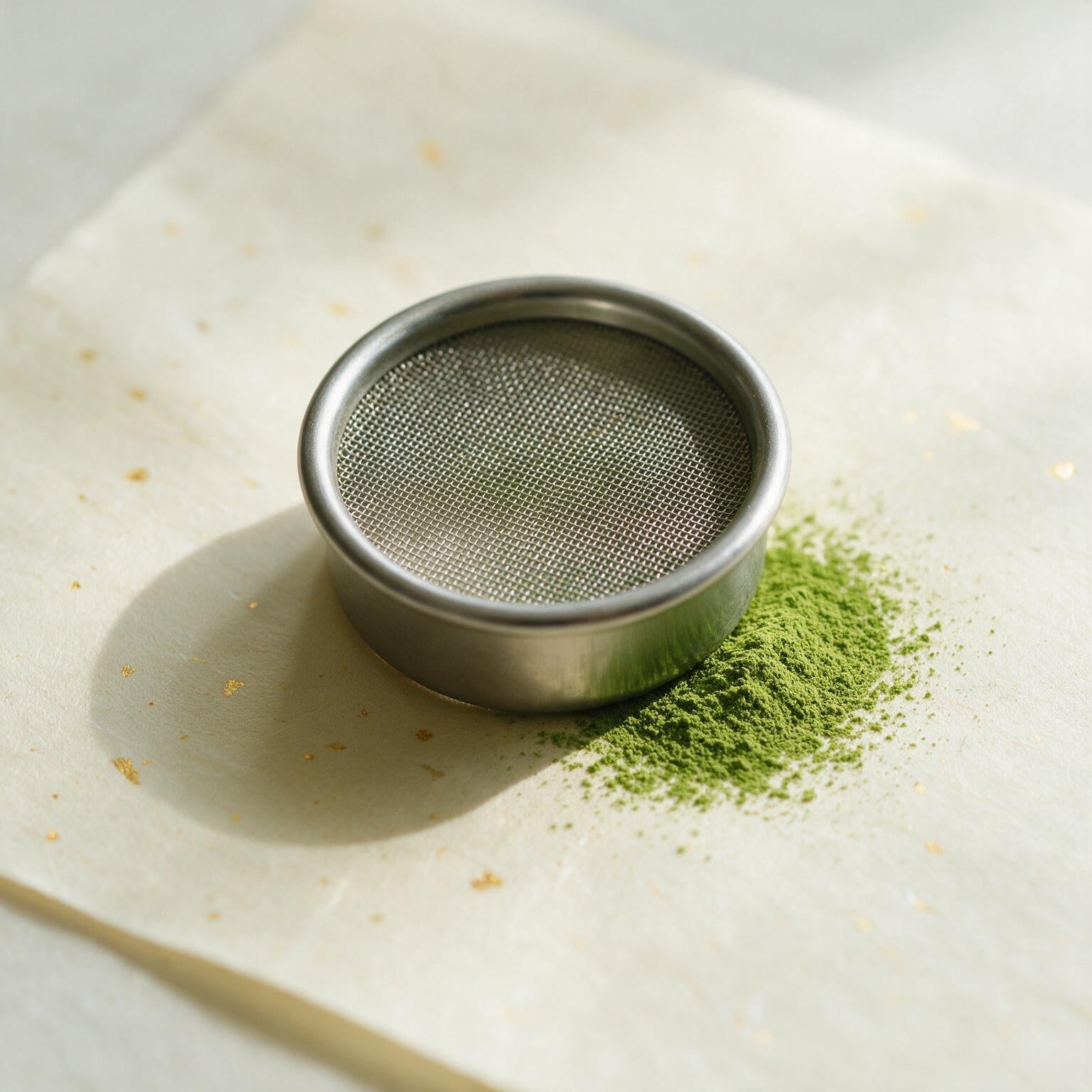 Furui, a stainless matcha sifter