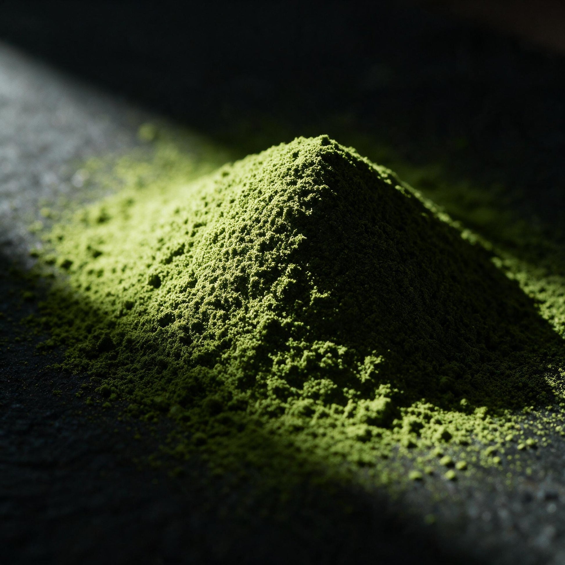 Fine matcha powder, the grade kept for whisking